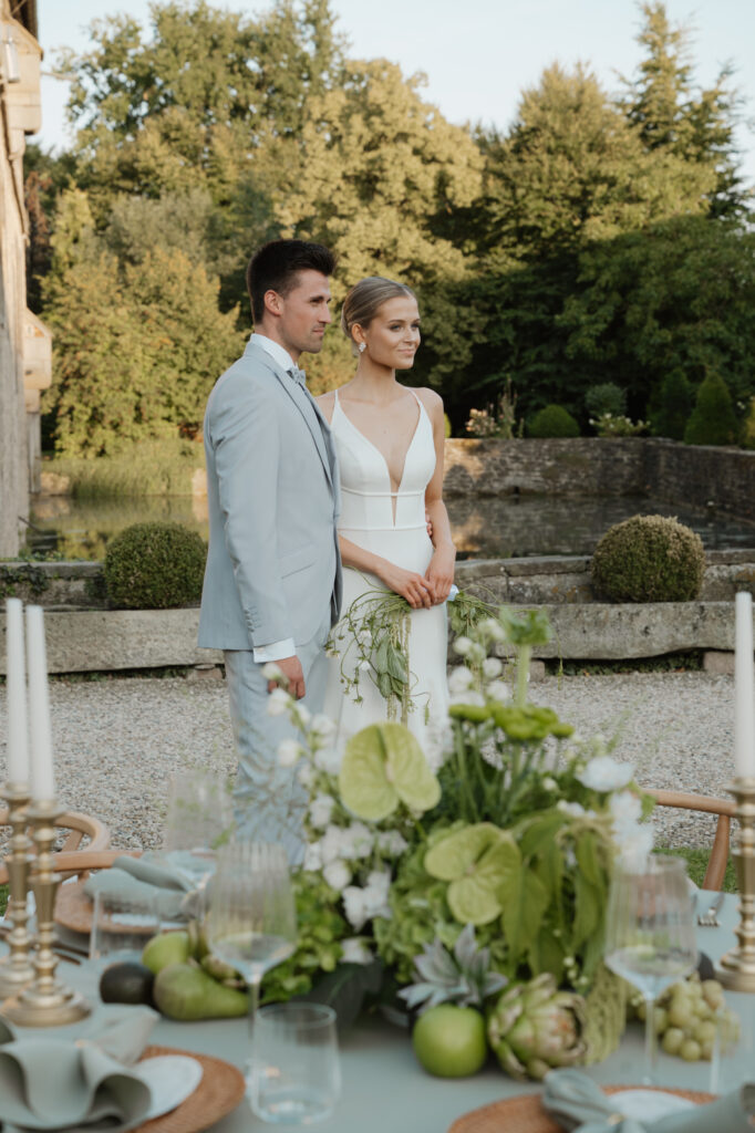 Brautpaar bei der Hochzeit
